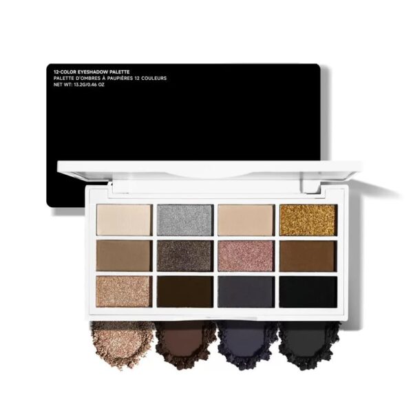 12 Color Luxury Eyeshadow Palette, Matte Shimmer Eyeshadow Makeup Palette, Eyeshadow Contour Palette. Easy To Blend And Long-lasting, Suitable For Professional Makeup For Women. (02#)