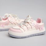 Bobo's House Pretty Pastel Bunny Chunky Sneakers Kawaii Unisex Vegan Leather Platform Shoes - Image 2
