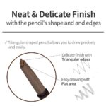 ETUDE Drawing Eye Brow, Eyebrow Pencil, Microblading, Long Lasting, Soft Textured Natural Daily Look, Korean Makeup, Beauty, Brown (0.008 Ounce) - Image 6