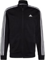 adidas Men's Essentials Warm-up 3-stripes Track Top - Image 2