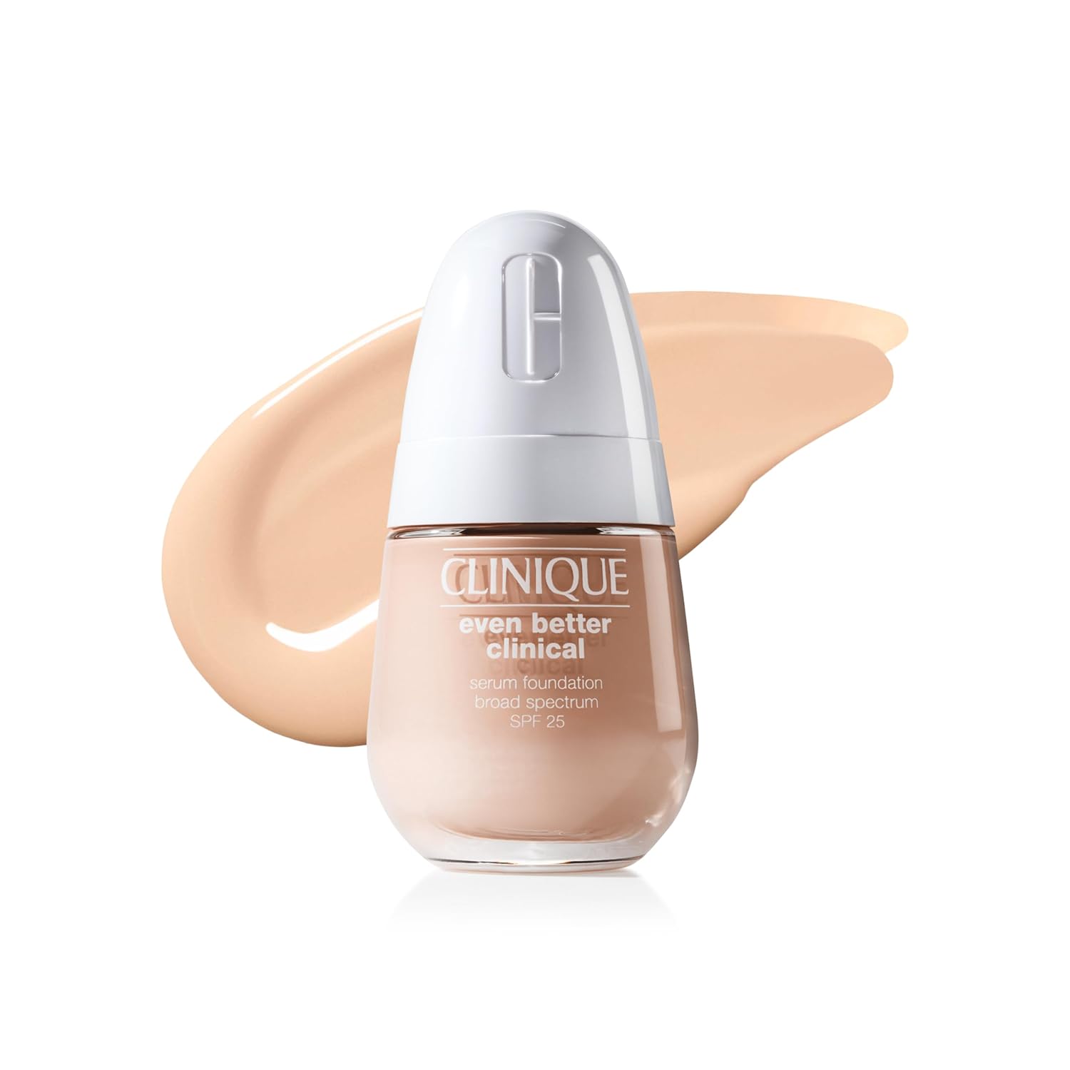 Clinique Even Better Clinical Serum Full Coverage Hydrating Foundation Broad Clinique Even Better Clinical Serum Full Coverage Hydrating Foundation Broad Spectrum SPF 25 With Vitamin C, Salicylic Acid + Hyaluronic Acid For Oily Skin Types
