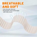 Magnetic Sport Bands for Apple Watch Band 40mm 38mm 41mm 42mm 44mm 45mm 46mm iWatch bands for Women Men,Silicone Loop Strap Wristband for Apple Watch Series 11 10 9 8 7 6 5 4 3 SE 3/2nd Ultra/3/2 49mm - Image 3