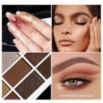 12 Color Luxury Eyeshadow Palette, Matte Shimmer Eyeshadow Makeup Palette, Eyeshadow Contour Palette. Easy To Blend And Long-lasting, Suitable For Professional Makeup For Women. (02#) - Image 7