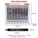 8Pcs Cream Eye Shadow Brightener Stick Makeup Set, Champagne Pearl Taupe Bronze Cocoa Stone Putty Smoky Amethyst Shimmer Matte Eyeshadow Eyeliner Pencil Applicator Stick Palette Makeup for Older Women - Image 6