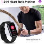 USMECBL Fitness Trackers,Blood Oxygen Heart Rate Sleep Monitor,Smart Band 24/7 Health Monitoring,Calorie Pedometer Steps Counter Activity watchs/Notifications for iOS/Android - Image 2