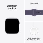 Apple Watch Series 11 [GPS 42mm] Smartwatch with Silver Aluminum Case with Purple Fog Sport Band - S/M. Sleep Score, Fitness Tracker, Health Monitoring, Always-On Display, Water Resistant - Image 6