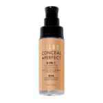 Milani Conceal + Perfect 2-in-1 Foundation + Concealer for a Flawless Complexion, Under Eye Corrector, Cover Redness and Imperfections, Waterproof and Sweatproof - Natural Beige - Image 4