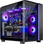 Skytech Gaming King 95 Desktop PC, Intel i7 14700F 2.1 GHz (5.3GHz), NVIDIA RTX 5070 Ti 16GB, 2TB Gen4 NVMe SSD, 32GB DDR5 RAM 6000 RGB, 850W Gold PSU, 360mm ARGB AIO, Wi-Fi, Win 11