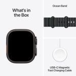 Apple Watch Ultra 3 [GPS + Cellular 49mm] Running & Multisport Smartwatch w/Rugged Titanium Case w/Black Ocean Band. Satellite Communications, Advanced Health & Fitness Tracking - Image 6