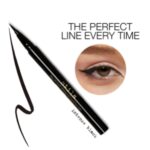 stila Waterproof Liquid Eye Liner, Stay All Day Makeup with Fine Brush Tip Lasting Satin Finish, Smudge-Proof & Transfer-Resistant - Image 2