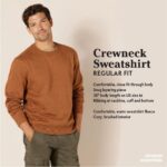 Amazon Essentials mens Fleece Crewneck Sweatshirt (Available in Big & Tall) - Image 2