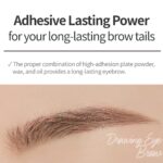 ETUDE Drawing Eye Brow, Eyebrow Pencil, Microblading, Long Lasting, Soft Textured Natural Daily Look, Korean Makeup, Beauty, Brown (0.008 Ounce) - Image 5