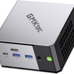 GMKtec Mini PC AMD Ryzen 5 PRO 6650H (Turbo 4.50GHz) 16GB DDR5 1TB NVME SSD Dual NIC LAN 2.5GbE Oculink, USB4, HDMI, USB-C Desktop Computer M8