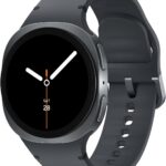 Samsung Galaxy Watch 8 (2025) 40mm Bluetooth Smartwatch, Cushion Design, Fitness Tracker, Sleep Coaching, Running Coach, Energy Score, Heart Rate Tracking, Graphite [US Version, 2 Yr Warranty]