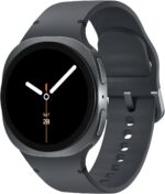 Samsung Galaxy Watch 8 (2025) 40mm Bluetooth Smartwatch, Cushion Design, Fitness Tracker, Sleep Coaching, Running Coach, Energy Score, Heart Rate Tracking, Graphite [US Version, 2 Yr Warranty]