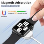 EGK Magnetic Fast Charger for Apple Watch, Wireless Charging Cable for All iWatch Series (1 m) - Image 2