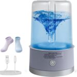 Portable Mini Washing Machine | Compact Deep Cleans Underwear, Baby Clothes, Small Laundry | Lightweight for Apartment, Dorm, Hotel, Travel & Camping | Quiet Energy-Efficient（Purple）