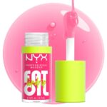 NYX PROFESSIONAL MAKEUP Fat Oil Lip Drip, Moisturizing Lip Oil Gloss, Vegan Tinted Formula, Up to 12 HR Hydration - Missed Call (Sheer Pink) - Image 5