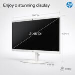 HP 22" FHD All-in-One Desktop Computer • 16GB DDR5 RAM • 512GB External and 128GB UFS Storage | The New Version for Everyday Efficency • Latest 13th Gen Intel Quad-Core • Office 365 for The Web - Image 7