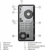 HP Desktop Computer Tower PC for Business, 8GB DDR4 RAM, 256GB PCIe SSD, 13th Gen Intel Quad-Core Processor, WiFi Adapter, VGA, HDMI, RJ-45, Keyboard and Mouse, Windows 11 Home - Image 3