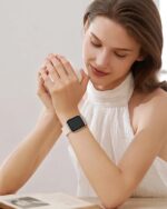 Braided Stretchy Band Compatible with Apple Watch Bands 38mm 40mm 41mm 42mm 44mm 45mm 46mm 49mm Women Men, Soft Nylon Solo Loop Magnetic Sport Strap for iWatch Series 11 10 9 8 7 6 5 4 3 2 1 SE Ultra - Image 4