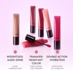 HERA Sensual Tinted Shine Lip Serum #220 SUNDAZE | Weightless Sleek Shine, Transfer-Resistant Color, 12-Hour Soft Lip Stain Oil, Double Hydration wih Hyaluronic Acid, High-Gloss Finish, 0.30 oz. - Image 4