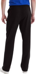 Hanes Men's Essentials Jersey Sweatpants, Cotton Lounge Pants with Pockets for Men, 32” Inseam - Image 2