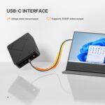 BOSGAME E4 Mini PC, Mini Computers with AMD Ryzen 5 3550H, 16GB DDR4 512GB PCIe SSD, Dual RJ45, 4K Triple Display, USB-C, USB 3.2, Wi-Fi 5/BT 5.0, Micro Desktop Computers for Office, Home & Streaming - Image 5