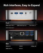 ACEMAGIC Mini PC Gaming AMD Ryzen 7 6800H 11 Pro (Up to 4.7GHz) 32GB RAM 1TB SSD, Radeon 680M Triple 4K Display Mini Computers Desktop Micro Small Pc for Gaming/Office 3.2Type-C/LAN 2.5G/BT5.2/WiFi 6 - Image 5