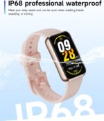 USMECBL Fitness Trackers,Blood Oxygen Heart Rate Sleep Monitor,Smart Band 24/7 Health Monitoring,Calorie Pedometer Steps Counter Activity watchs/Notifications for iOS/Android - Image 7