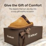 ARIAT Men's 2842 Silversmith Outdoor Indoor Western Suede Foam Cushioned Square Toe Slipper - Image 4