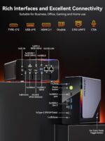 GMKtec Gaming Mini PC AMD Ryzen 7 H 255 (Upgraded 8745HS) 32GB DDR5 1TB SSD, Desktop Computer 3XM.2 2280 Expansion, Oculink, Dual NIC 2.5G, HDMI 2.1, USB4 K12 - Image 8
