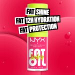 NYX PROFESSIONAL MAKEUP Fat Oil Lip Drip, Moisturizing Lip Oil Gloss, Vegan Tinted Formula, Up to 12 HR Hydration - Missed Call (Sheer Pink) - Image 3