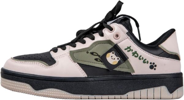 Bobo's House Women's Shoes Kawaii Neko Chunky Casual Fashion Sneakers Walking Shoes Women Kawaii Accessories Shoe