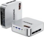 ACEMAGICIAN W1 Mini PC - AMD Ryzen 7 H 255(Upgraded 8745HS), 32GB DC5600MHz DDR5 1TB PCIe4.0 M.2 SSD Mini Computers(8C/16T, up to 4.9GHz), Radeon 780M 8K Triple Display USB4 WiFi6E/BT5.2, VESA 2.5GbE