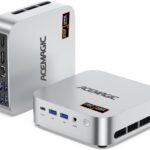 ACEMAGICIAN W1 Mini PC - AMD Ryzen 7 H 255(Upgraded 8745HS), 32GB DC5600MHz DDR5 1TB PCIe4.0 M.2 SSD Mini Computers(8C/16T, up to 4.9GHz), Radeon 780M 8K Triple Display USB4 WiFi6E/BT5.2, VESA 2.5GbE