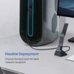 TP-Link WiFi 6E USB Adapter for Desktop PC - (Archer TXE50UH) AXE3000 Tri-Band Wireless Network Adapter, Ultra-Low Latency, MU-MIMO, OFDMA, Refined Security, WPA3, Supports Windows 11/10 - Image 7