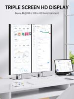 GMKtec Mini PC Ryzen 5 3500U (Beats N150) 16GB 256GB SSD 2.5GbE NIC LAN Office Home Desktop Computers, Triple 4K Display, WiFi, BT, USB-C, DP Nucbox G10 Black - Image 7