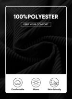 JMIERR Mens Warm Corduroy Sweatshirt Casual Stand Collar Quarter Fall Metal Button Pullover Sweaters Long Sleeve with Pockets - Image 8