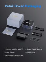 GMKtec M3 Ultra Mini PC with Intel Core i7 12700H (14C/20T 4.7 GHz), 16GB DDR4 RAM+512GB NVMe SSD, Mini Desktop Computer Iris XE Graphics, Triple 4K Display, WiFi 6, BT5.2, USB-C - Image 9