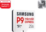 Samsung P9 Express microSD Express Card, 256GB microSDXC Memory Card, Up to 800 MB/s, for Nintendo-Switch ™ 2, (MB MK256T/AM) - Image 2
