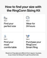RingConn Gen 2 Air Sizing Kit - Size First Before You Buy - Choose from 9 Sizes - Sizes 6 to 14 - Only Smart Ring - Image 3