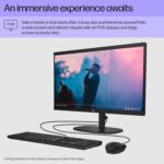 HP 2025 22" FHD All-in-One Desktop Computer • The New Version for Everyday Use • Latest 13th Gen Intel Quad-Core CPU • 8GB DDR5 • 128GB Storage • HDMI • Type-C • Wi-Fi • HD Webcam • Win11 Pro • Black - Image 4
