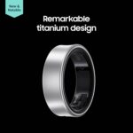 SAMSUNG Galaxy Ring, AI Smart Ring, Size First w/Sizing Kit, No App Subscription, Fitness Monitor, Sleep Tracker, Up to 7-Day Battery, Size 13, Titanium Silver [US Version, 1Yr Manufacturer Warranty] - Image 4