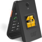 Unifone S22 Smart Flip Phone (16GB) 2.8" Touchscreen Rugged Cell Phone Android 11, IP68 Water Resistant, 4G LTE GSM Single Nano Slot, Compatible with T-Mobile, AT&T (Black)