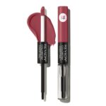 Revlon Liquid Lipstick with Clear Lip Gloss, ColorStay Overtime Lipcolor, Stocking Stuffer for Women, 380 Always Sienna, 0.07 fl oz