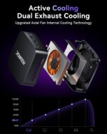 ACEMAGICIAN Vista V1 Mini Pc Computers, 12Th Gen Intel N95 (Beat N100, Up to 3.4Ghz), 16GB DDR4 RAM 512GB SSD Mini Computer, UHD 4K HDMI DP, Dual WiFi/Bt, Gigabit Ethernet Vesa, Home/Office Micro Pc - Image 9