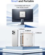 KAMRUI Pinova P2 Mini PC, AMD Ryzen 4300U(Beats 3500U/3200U/N150,Up to 3.7 GHz) Mini Computers, 16GB RAM 512GB SSD Mini Desktop Computers, Triple 4K Display/HDMI+DP+Type-C/WiFi/BT for Home/Business - Image 7