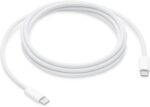 Apple 240W USB-C to USB-C Woven Charge Cable (2 m): Fast and Convenient Charging