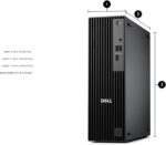 Dell Pro Slim QCS1250 Business Desktop, New OptiPlex Version, Intel Core i7-14700(20 Core, 28 Threads), 32GB DDR5 RAM, 1TB PCIe SSD, Ultra-Quiet Design, Dual 4K Monitor Support, USB-C, Windows 11 - Image 5